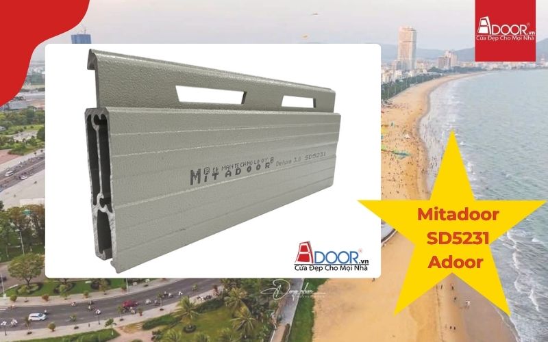 Cửa cuốn Đức Bình Định - Mitadoor SD5231