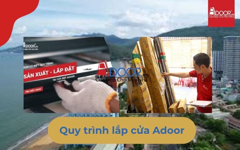Quy trình lắp đặt - Cửa cuốn Đức Bình Định