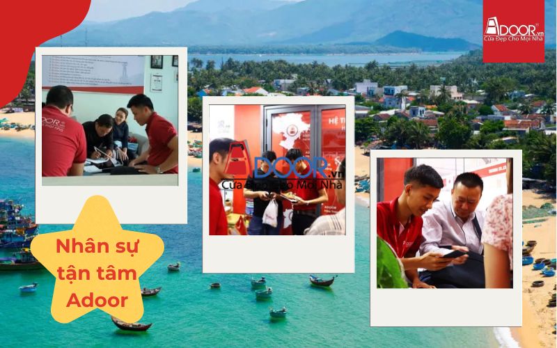 Nhân sự tận tâm, hỗ trợ tại Adoor
