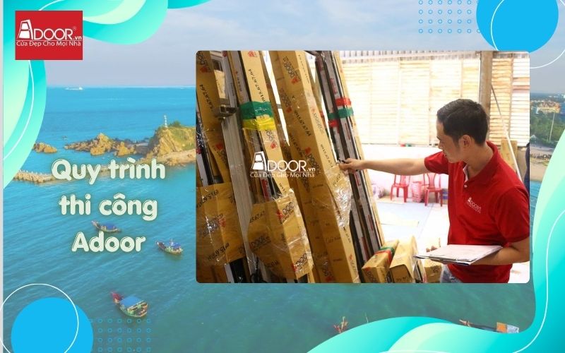 Quy trình thi công - cửa cuốn Đức Quảng Ngãi