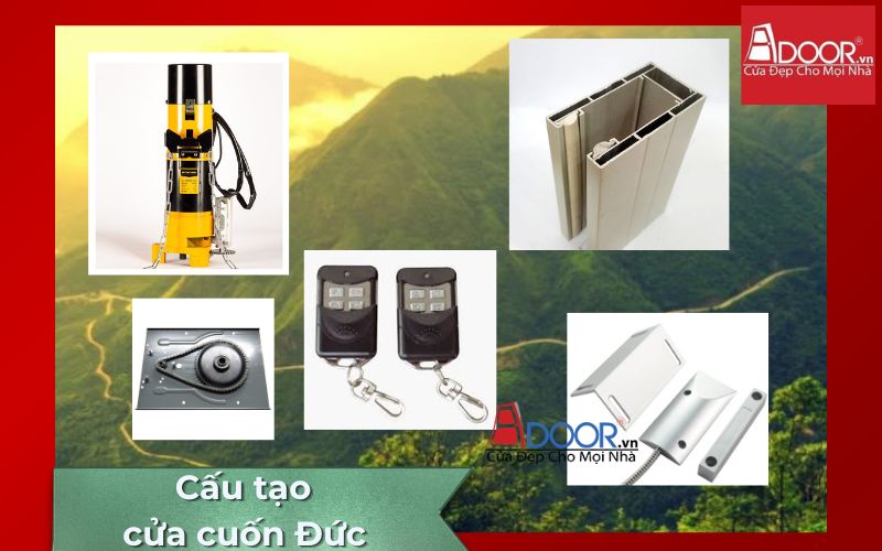 Cấu tạo cửa cuốn Đức Adoor
