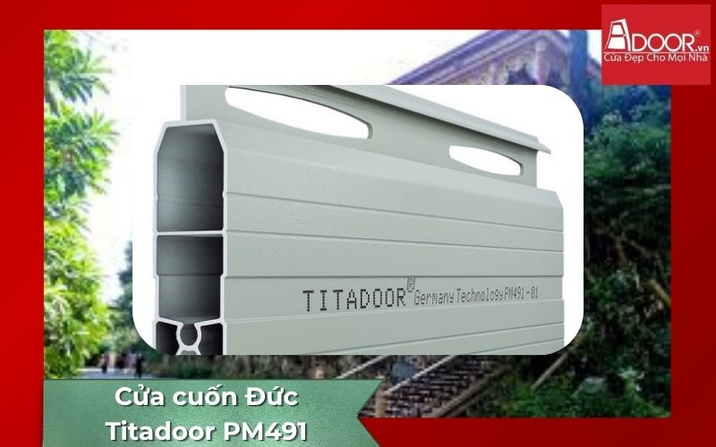 Cửa cuốn Đức Hà Tĩnh Adoor - Titadoor PM491