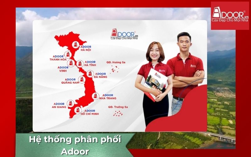 Hệ thống phân phối - Cửa cuốn Đức Hà Tĩnh