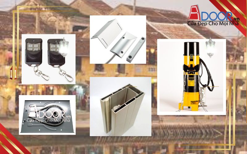 Phụ kiện kèm motor cửa cuốn Đức Quảng Nam Phụ kiện kèm motor cửa cuốn Đức Quảng Nam