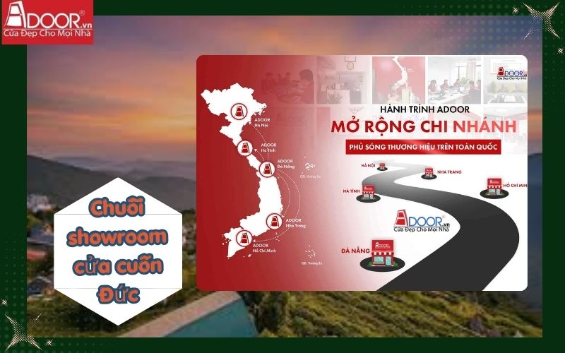 Chuỗi showroom cửa cuốn Đức Vĩnh Phúc Chuỗi showroom cửa cuốn Đức Vĩnh Phúc