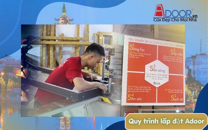 Quy trình lắp đặt cửa cuốn Đức Hải Phòng Adoor