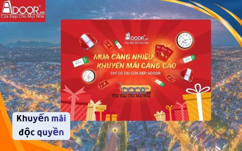 Khuyến mãi đọc quyền - Adoor
