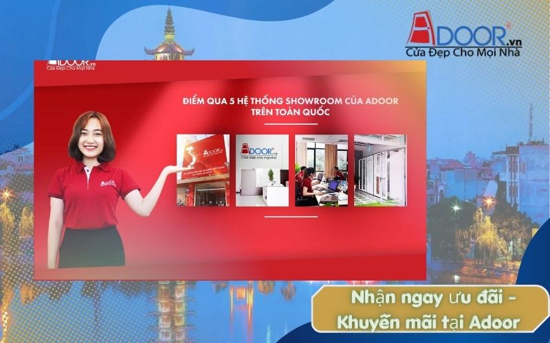 Nhận ngay ưu đãi - khuyến mãi tại Adoor