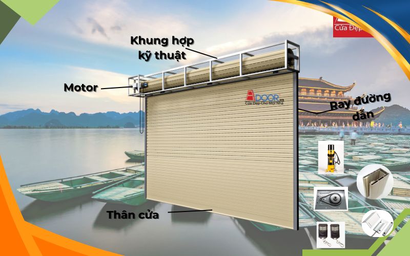 Cấu tạo phụ kiện an toàn - Adoor
