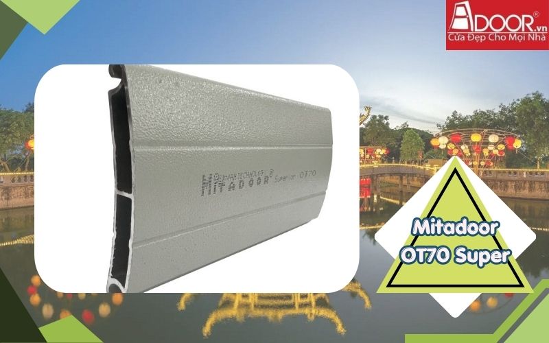Cửa cuốn Đức Hà Nam - Mitadoor Adoor OT70 Super 
