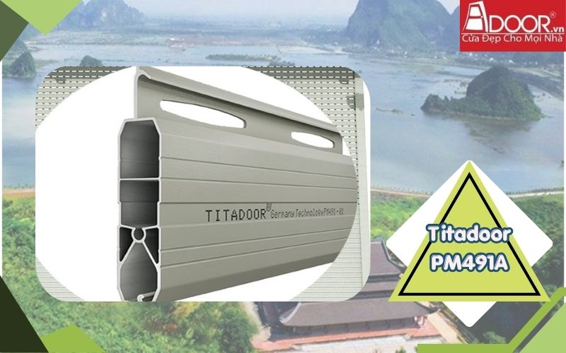 Cửa cuốn Đức Hà Nam -Titadoor Adoor PM491A 