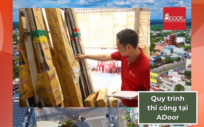 Quy trình thi công cửa cuốn Đức Bình Phước
