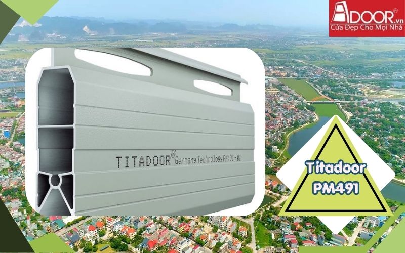 Cửa cuốn Đức Hà Nam -Titadoor Adoor PM491 