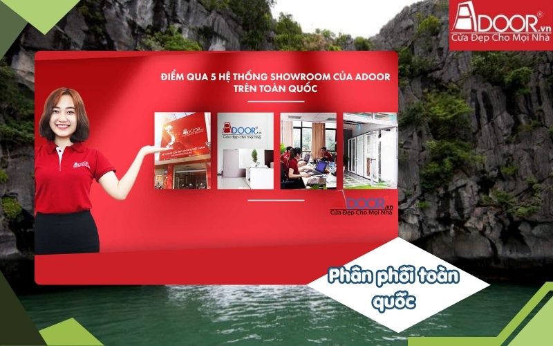 Showroom Adoor - Cửa cuốn Đức Hà Nam