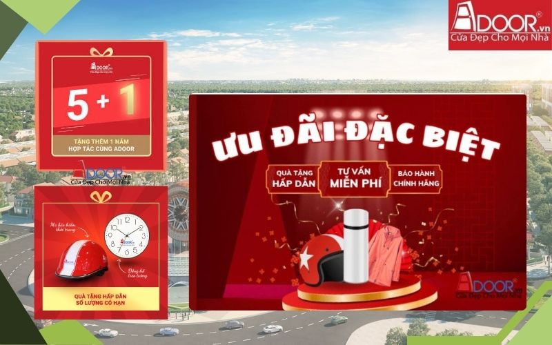 Ưu đãi hấp dẫn tại Adoor