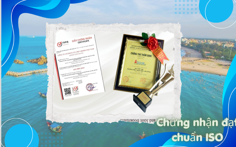 Chứng nhận đạt chuẩn ISO