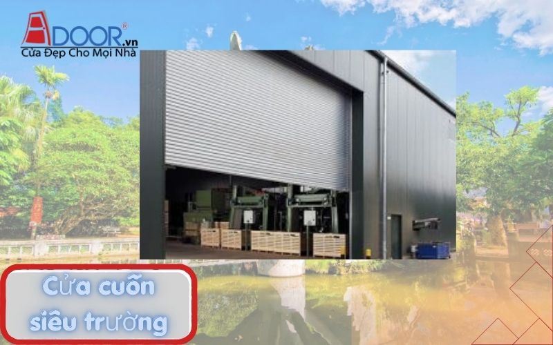 Cửa cuốn Đức siêu trường Thanh Hóa