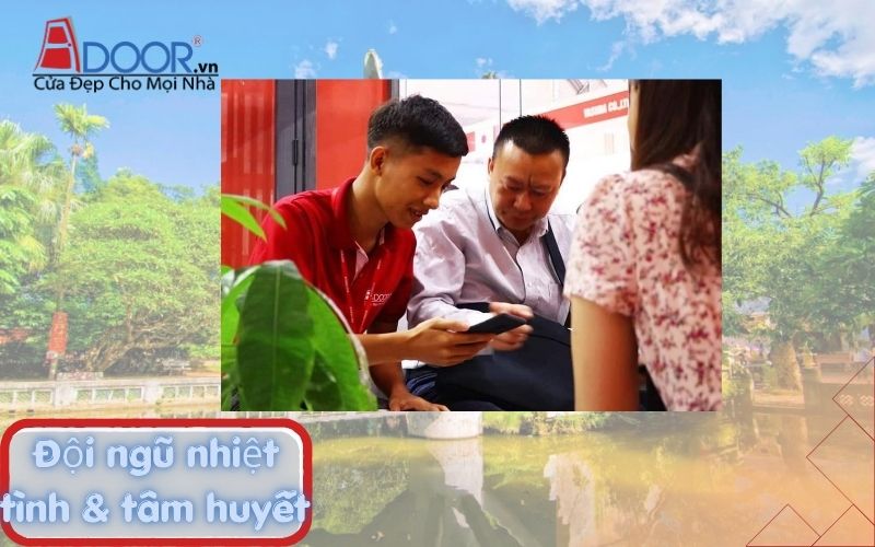 Đội ngũ nhiệt tình & tâm huyết Adoor