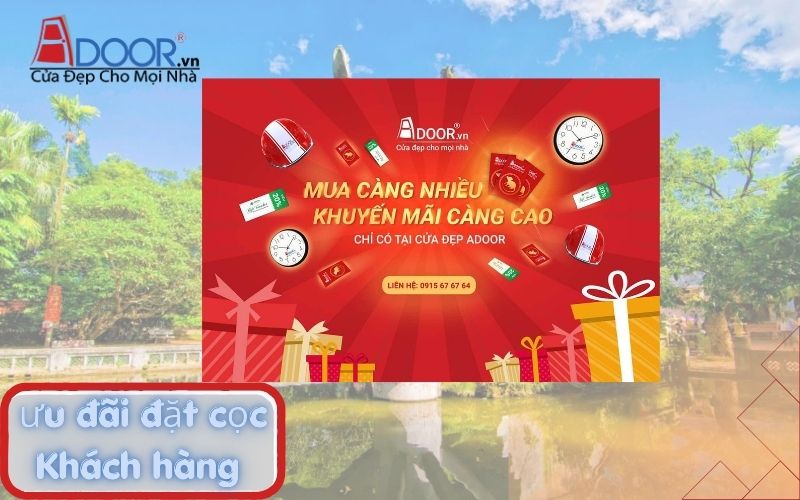 Ưu đãi đặt cọc - Cửa cuốn Đức Thanh Hóa