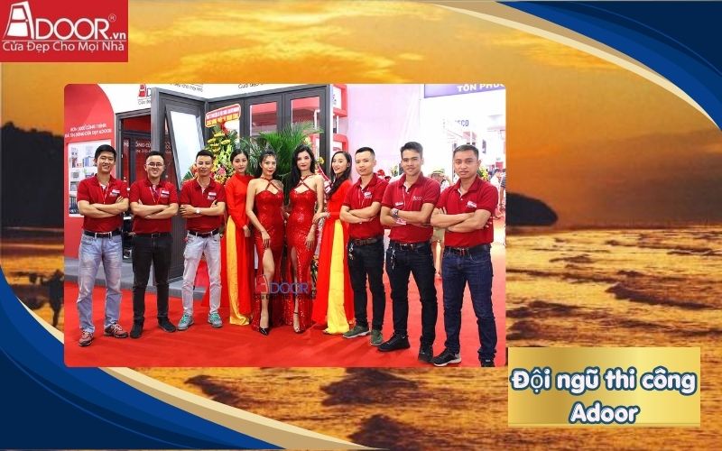 Đội ngũ thi công Adoor - Cửa cuốn Đức Cà Mau