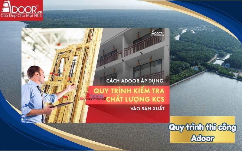 Quy trình thi công - Cửa cuốn Đức Cà Mau