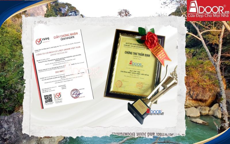 Chứng nhận đạt chuẩn ISO
