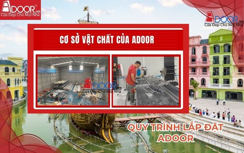 Quy trình thi công - Cửa cuốn Đức Hưng Yên