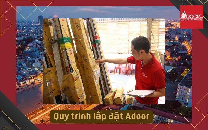 Quy trình lắp đặt Adoor - cửa cuốn Đức Vũng Tàu