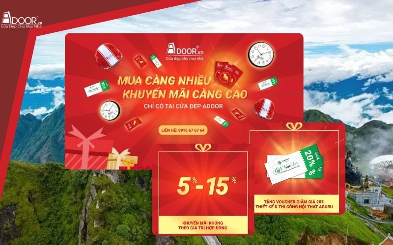 khuyến mãi cực hot cửa cuốn khe thoáng Lào Cai