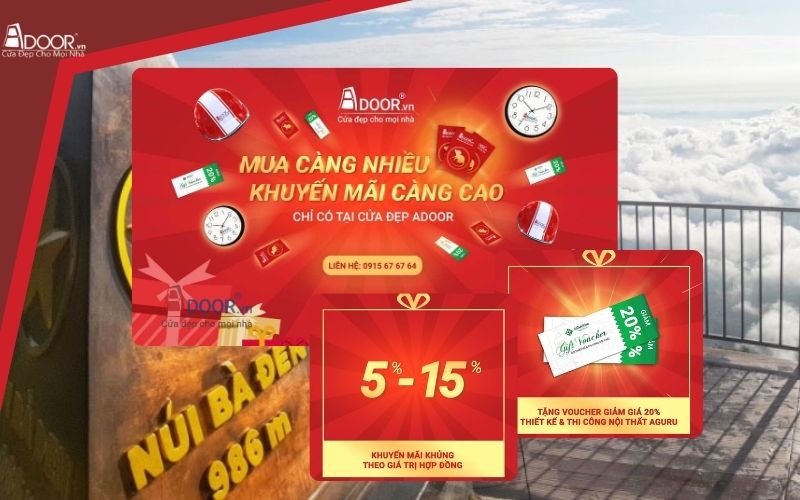 Chính sách khuyến mãi của cửa cuốn khe thoáng Tây Ninh