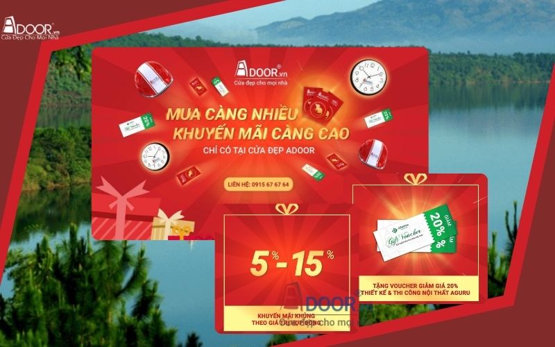 Chính sách khuyến mãi đặc biệt của Cửa cuốn khe thoáng Gia Lai