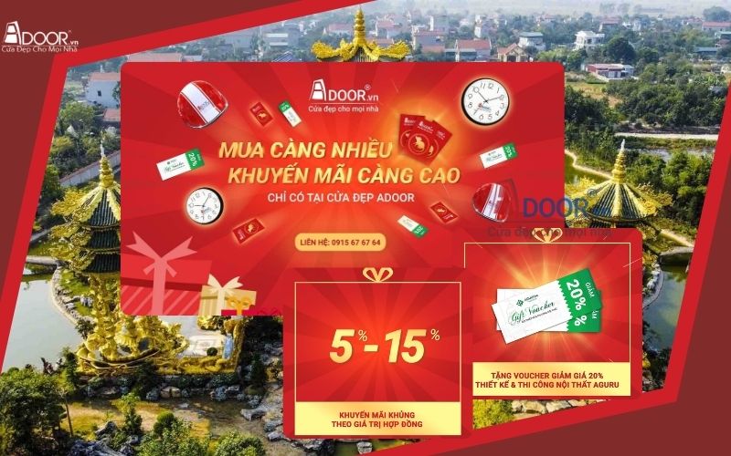 khuyến mãi hấp dẫn và chính sách hậu mãi cửa cuốn khe thoáng Hưng Yên