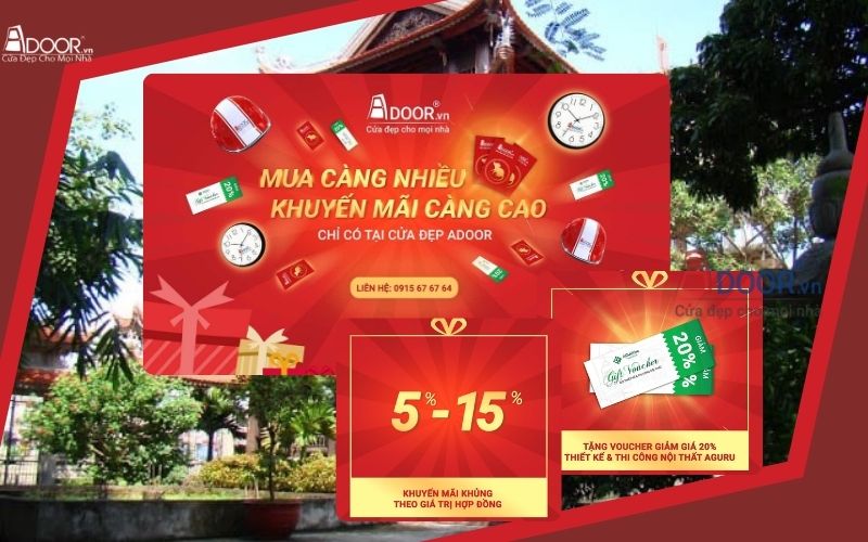 Ưu đãi cửa cuốn khe thoáng Thái Bình