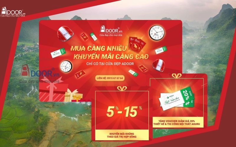 Khuyến mãi cửa cuốn khe thoáng Cao Bằng