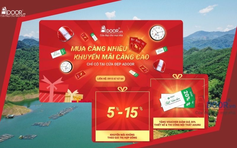 Ưu đãi cửa cuốn khe thoáng Hoà Bình