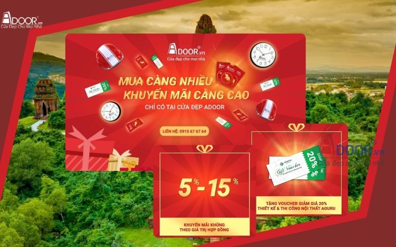 Khuyến mãi cửa cuốn khe thoáng Bình Định hấp dẫn