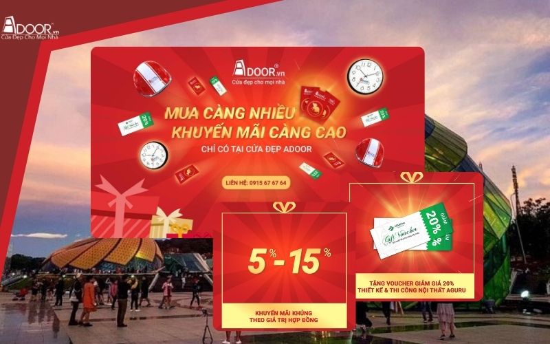 khuyến mãi đặc biệt cảu cuốn khe thoáng Lâm Đồng