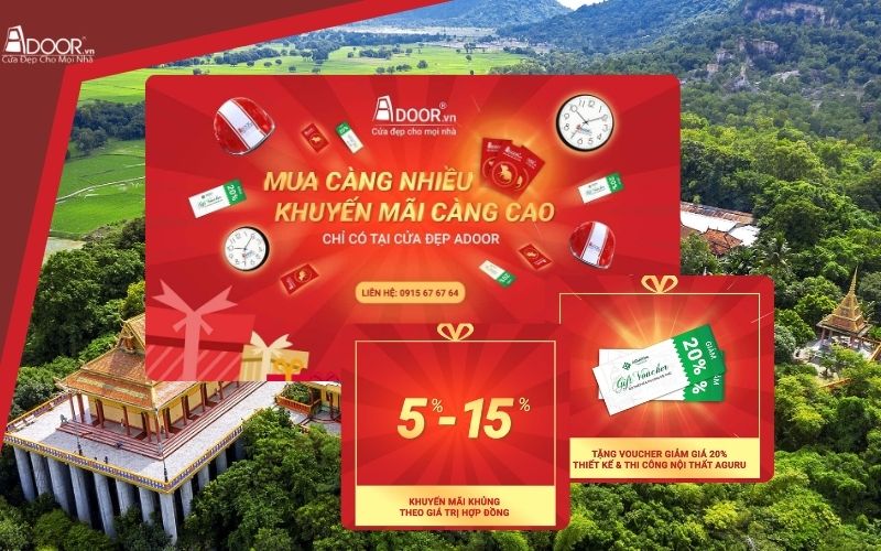 ưu đãi cửa cuốn khe thoáng An Giang 
