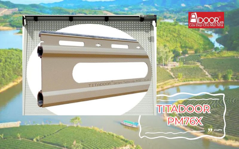 Cửa Cuốn Đức Vũng Tàu Titadoor PM76X 