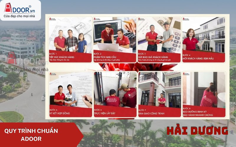 8 bước để hoàn thiện công trình Adoor 8 bước để hoàn thiện công trình Adoor