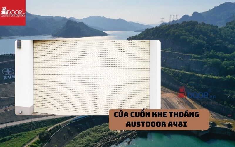 cửa cuốn khe thoáng Hoà Bình Austdoor A48i