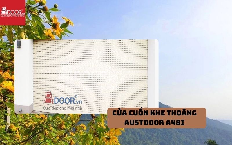 cửa cuốn khe thoáng Vĩnh Phúc Austdoor A48i cửa cuốn khe thoáng Vĩnh Phúc Austdoor A48i