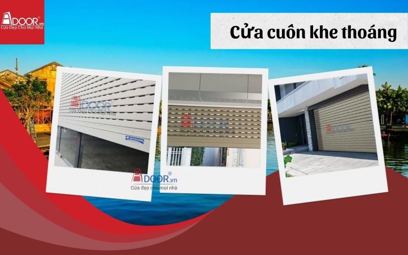 cửa cuốn khe thoáng Hội An tại Adoor