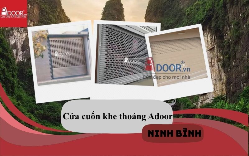 mẫu mã cửa cuốn khe thoáng Ninh Bình