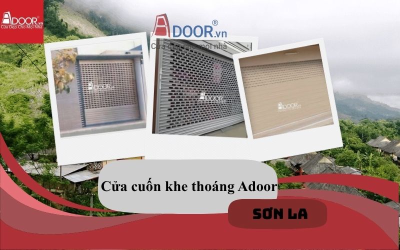 Cửa cuốn khe thoáng Sơn La nổi bật nhờ sản phẩm đẹp