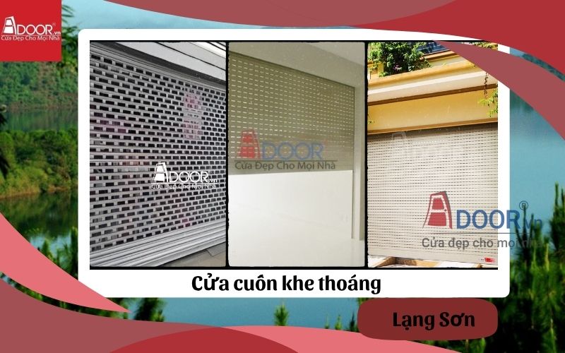 cửa cuốn khe thoáng Lạng Sơn tại Adoor