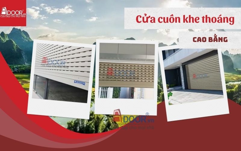 cửa cuốn khe thoáng Cao Bằng