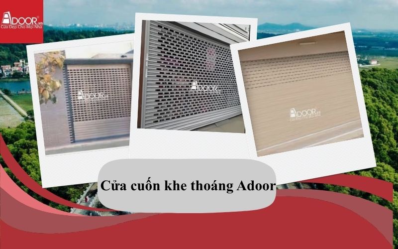 cửa cuốn khe thoáng Bắc Ninh Adoor