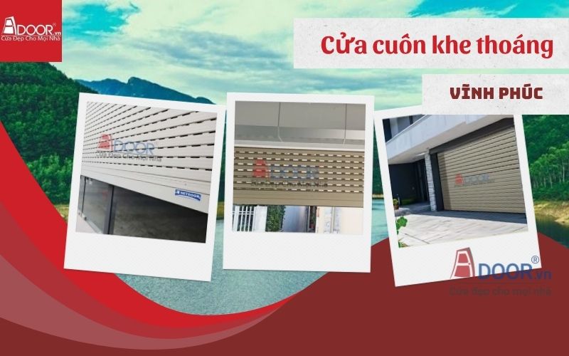 lựa chọn cửa cuốn khe thoáng Vĩnh Phúc