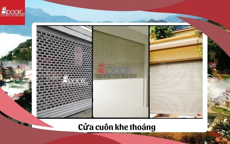 cửa cuốn khe thoáng Lào Cai Adoor